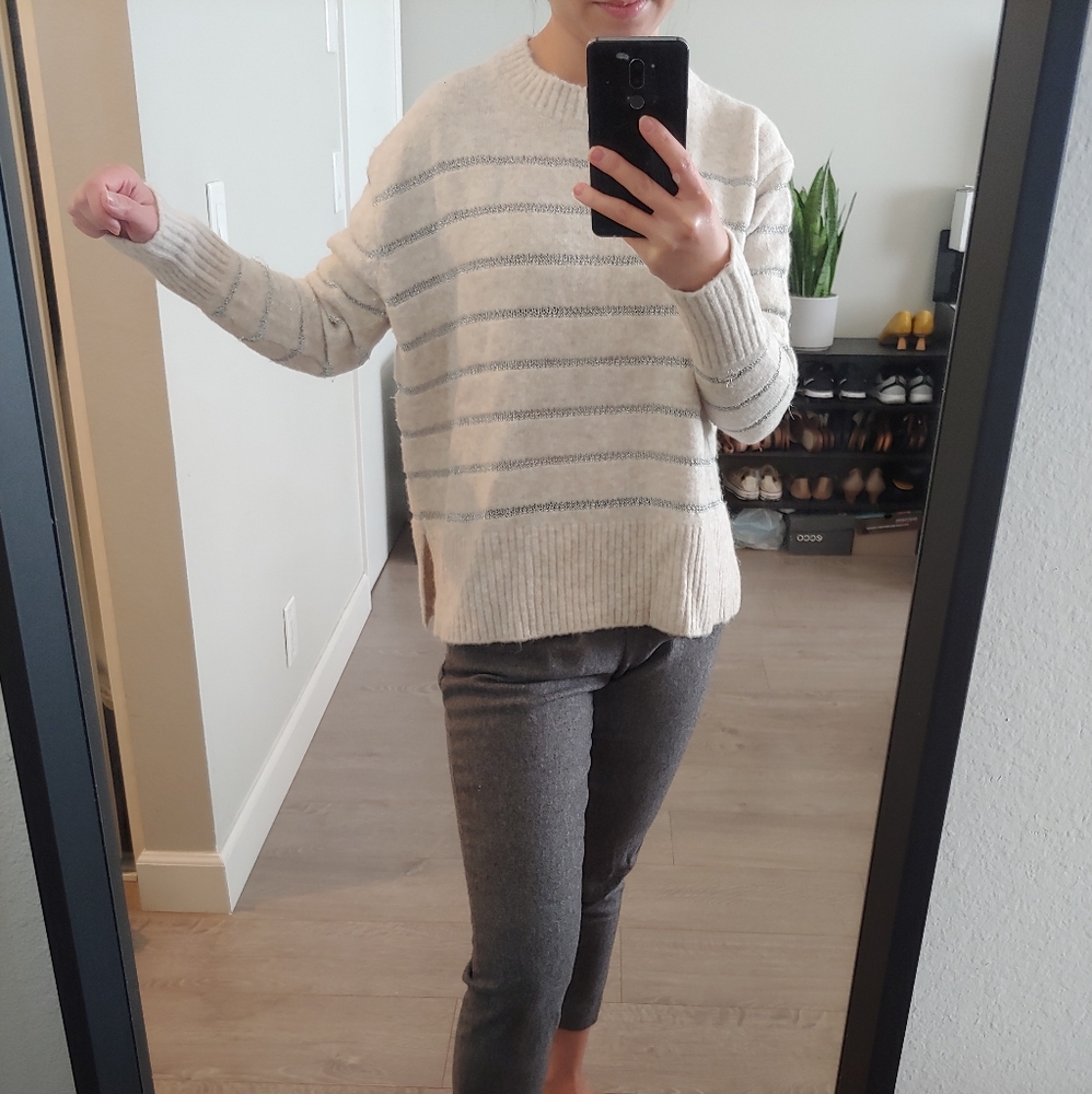 Mango Wool Blend Sweater